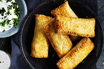 Go easy on the spice for these simple samosas.