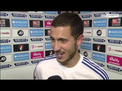 Hazard "Happy to be back scoring" | Bournemouth vs Chelsea 1-4 2016