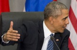  Barack Obama with Shinzo Abe. Mr Obama is the first US commander-in-chief to visit Hiroshima since the US dropped the ...