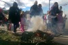 Hundreds walked across Commonwealth Bridge in Canberra on Friday to mark National Sorry Day. Smoke marked the start of ...