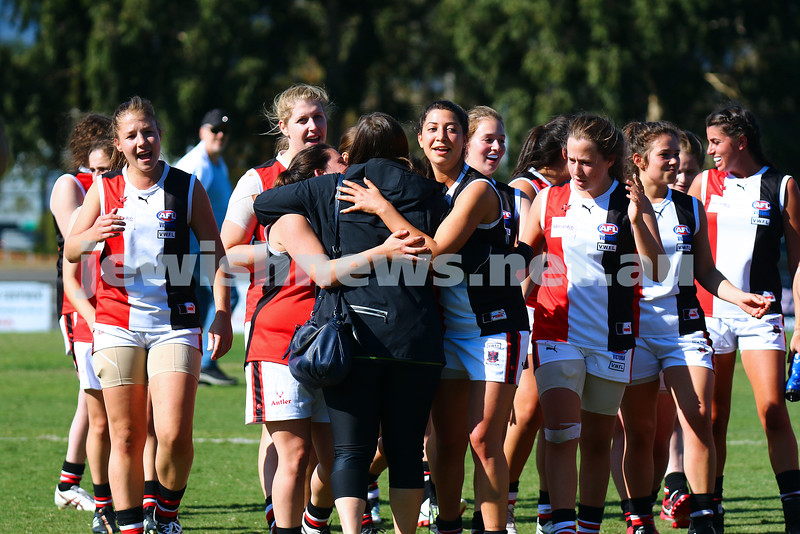 17-4-16. Round 1, 2016 WVFL season. Jackettes 4-10-34 def Bayswater 4-2-26 at Bayswater Oval. Photo: Peter Haskin