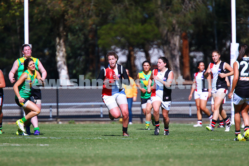 17-4-16. Round 1, 2016 WVFL season. Jackettes 4-10-34 def Bayswater 4-2-26 at Bayswater Oval. Photo: Peter Haskin