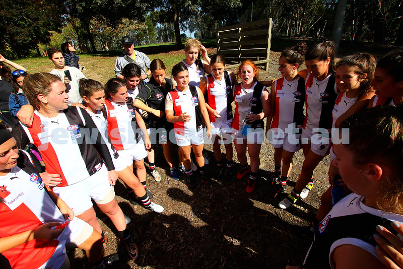 17-4-16. Round 1, 2016 WVFL season. Jackettes 4-10-34 def Bayswater 4-2-26 at Bayswater Oval. Photo: Peter Haskin