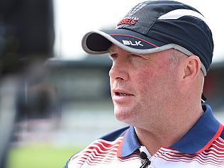 Melbourne Rebels training at Princes Park.