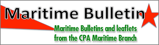 Maritime Bulletins and leaflets from the CPA Maritime Branch