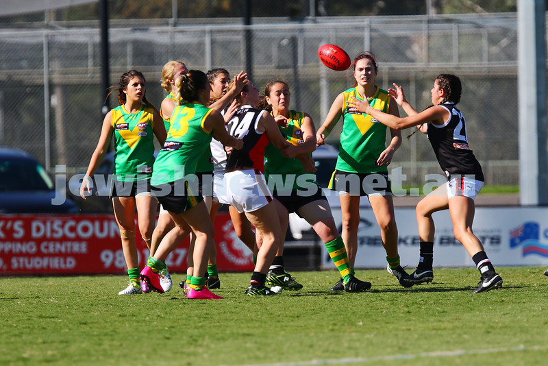 17-4-16. Round 1, 2016 WVFL season. Jackettes 4-10-34 def Bayswater 4-2-26 at Bayswater Oval. Photo: Peter Haskin