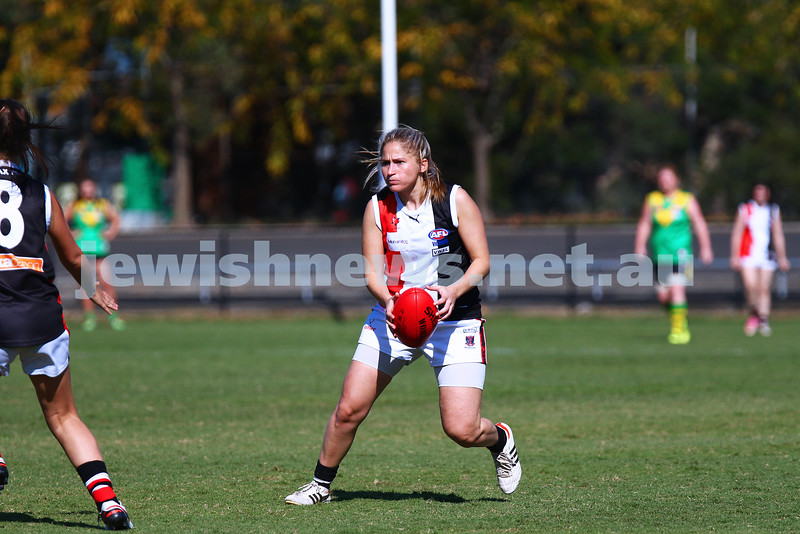 17-4-16. Round 1, 2016 WVFL season. Jackettes 4-10-34 def Bayswater 4-2-26 at Bayswater Oval. Photo: Peter Haskin