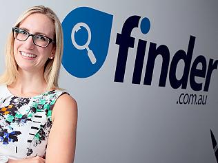 Finder.com.au spokeswoman Michelle Hutchison. Picture: Supplied.