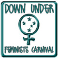 Down Under Feminists Carnival logo