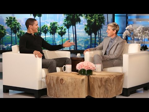 'The Daily Show' Host Trevor Noah Meets Ellen