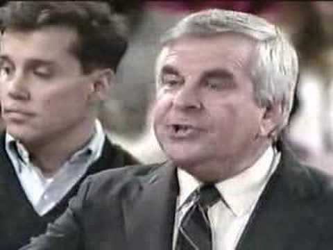 Jerry Williams on the Morton Downey Jr Show 1988