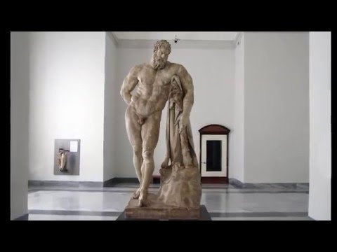 Lysippos, Farnese Hercules, 4th century B.C.E. (later Roman copy by Glycon)