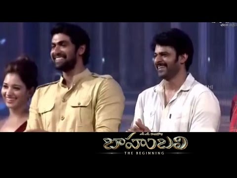 Rajamouli About Rana Daggubati - Baahubali || Audio Launch || Prabhas