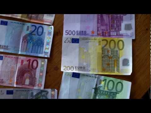 Euro money explained ; part 2 = Bank notes aka bankbiljetten