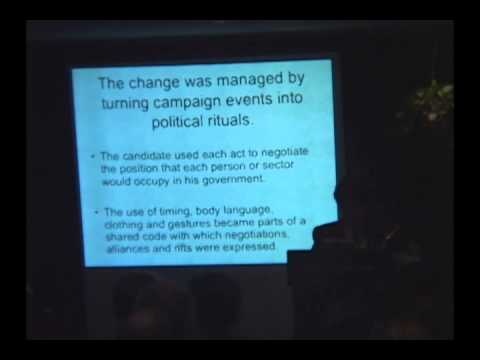 Culture and Politics in Mexico: The Symbolism Behind Political Campaigns; Sept 6, 2006