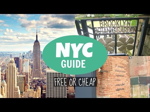 NYC Travel Guide // Free or Cheap Things to Do