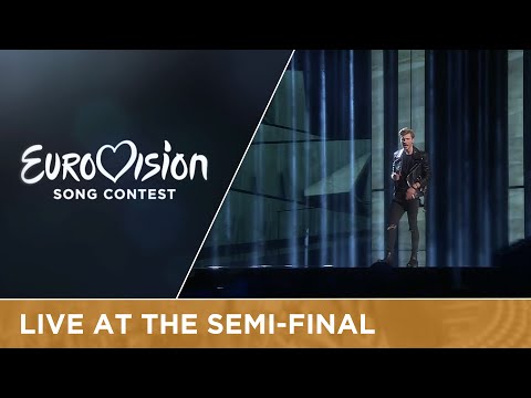 Justs - Heartbeat (Latvia) Live at Semi-Final 2 of the 2016 Eurovision Song Contest