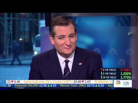 Ted Cruz on CNBC's Squawkbox | April 15, 2016