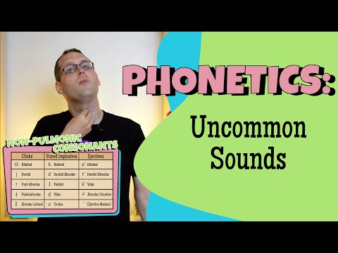 Non-Pulmonic Consonants: Ejectives, Implosives, and Clicks