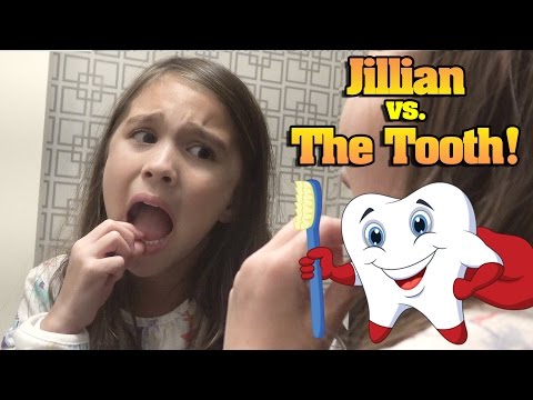 JILLIAN vs. THE TOOTH! Hotel Bathroom Battle!!!