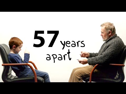 57 Years Apart- A Boy And a Man Talk About Life