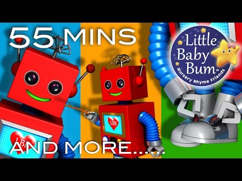 One Two Buckle My Shoe | And More Great Nursery Rhymes! | 55 Minutes from LittleBabyBum!