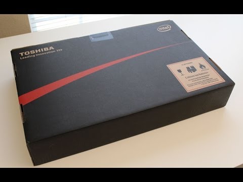 Toshiba Satellite P75-A7200 / A7100 Laptop Unboxing