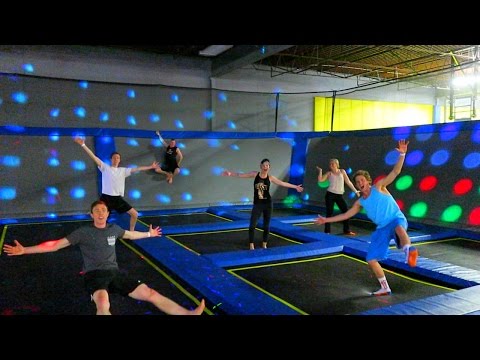 COOLEST TRAMPOLINE PARK!