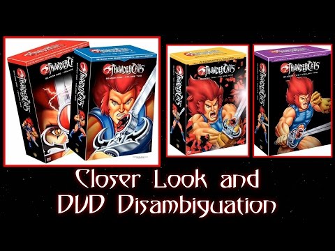 Thundercats Complete DVD Set Closer Look & Disambiguation