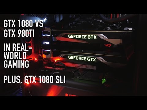 Overclocked Nvidia GTX 1080 VS 980 Ti | Benchmarks & SLI - Various Games