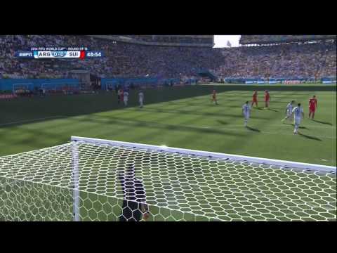 Argentina Switzerland 2014 World Cup Full Game ESPN Round of 16 R16