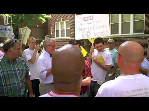 Kevin Jackson from THE BLACK SPHERE educates a LIBERAL OBAMA YOUTH MEMBER