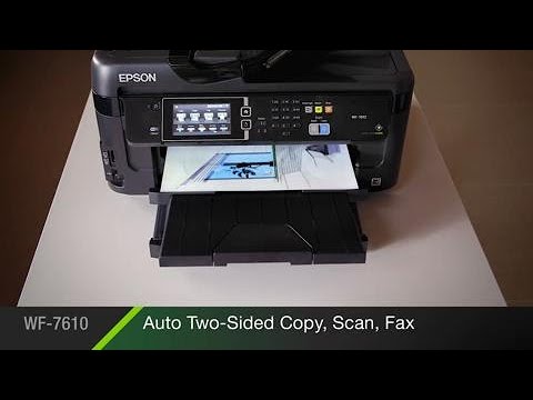 Epson WorkForce Pro WF-7610 All-in-One Printer Powered by PrecisionCore