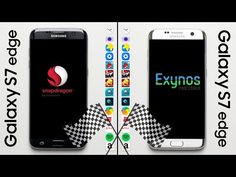 Galaxy S7 (Snapdragon) vs. Galaxy S7 (Exynos) Speed Test