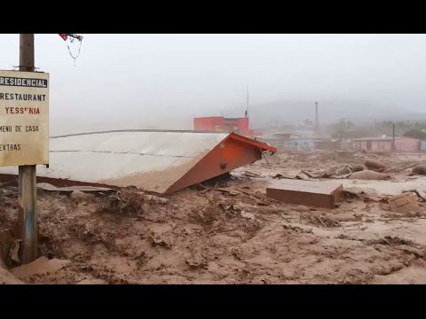 Atacama 'Tsunami': Freak rainfall floods devastate driest desert