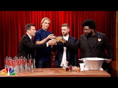 Justin Timberlake Teaches Jimmy How to Make a Tequila Cocktail