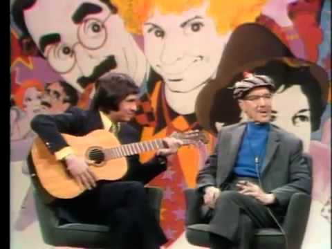 Groucho Marx interview with David Steinberg on Music Scene TV Show (Jan 12, 1970)