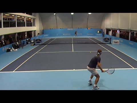 Rafael Nadal practice with Richard Gasquet HD - ATP World Tour Finals 2015 (Masters Cup) - 15/11/15