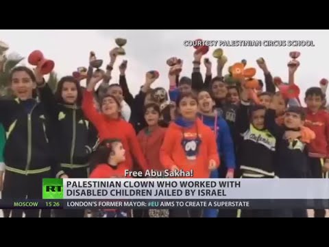 'Free Abu Sakha!' Israel jails w/o trial Palestinian clown who worked with disabled kids