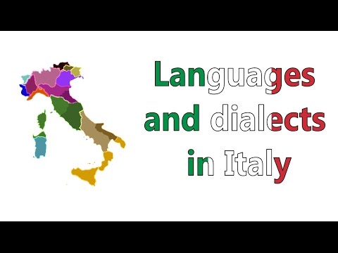 Languages and dialects of Italy (with audio for each one)