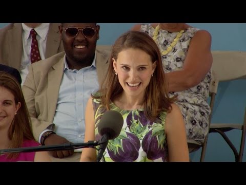 Natalie Portman Harvard Commencement Speech | Harvard Commencement 2015