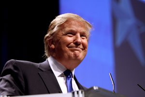 Donald Trump speaking at CPAC 2011 in Washington, D.C.