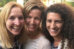 Sonia Uhlrich (on left) with fellow Sheroes Monica Kenyon and Marla Saltzer. 