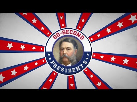 Chester A. Arthur | 60-Second Presidents | PBS