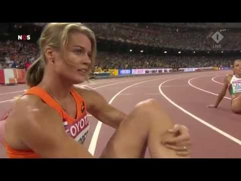 Dafne Schippers wins gold on the 200 meters in Bejing 2015 (HD upload).