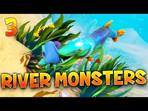 FEED AND GROW: FISH - Ep.3 : RIVER MONSTERS !!! Détente avec Fanta