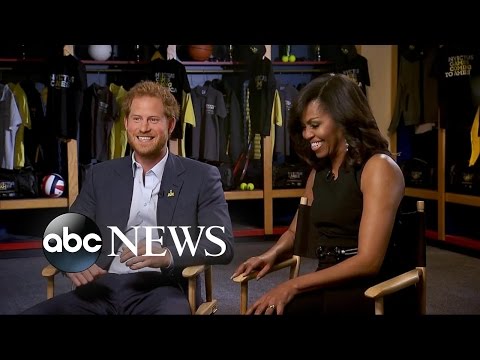 Part 2: Michelle Obama and Prince Harry at Invictus Games