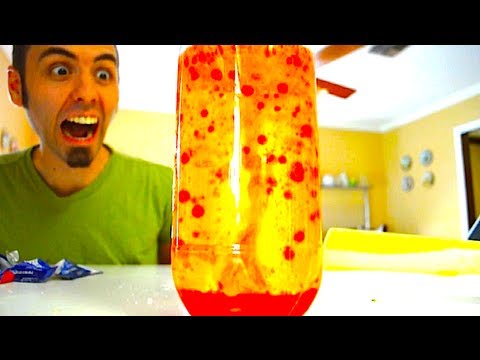 HOW TO MAKE A HOMEMADE LAVA LAMP | LaneVids #Science #Experiment