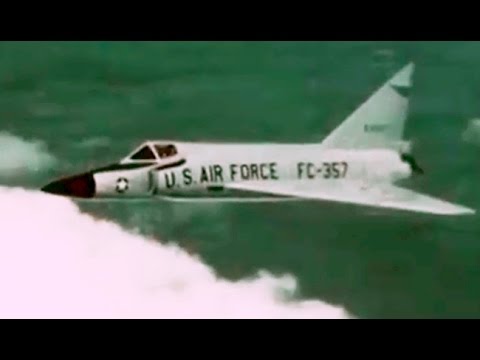 F-102A Delta Dagger Automatic Flight Control Field Tester circa 1956 Convair-US Air Force