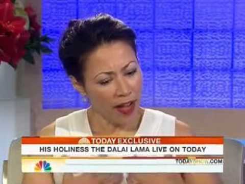 Ann Curry Interviews His Holiness 14th Dalai Lama on NBC's morning news